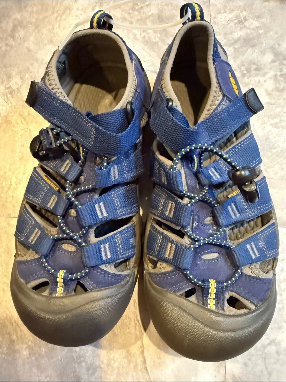 Keen Boys Blue Outdoor Closed-Toe Sandals
